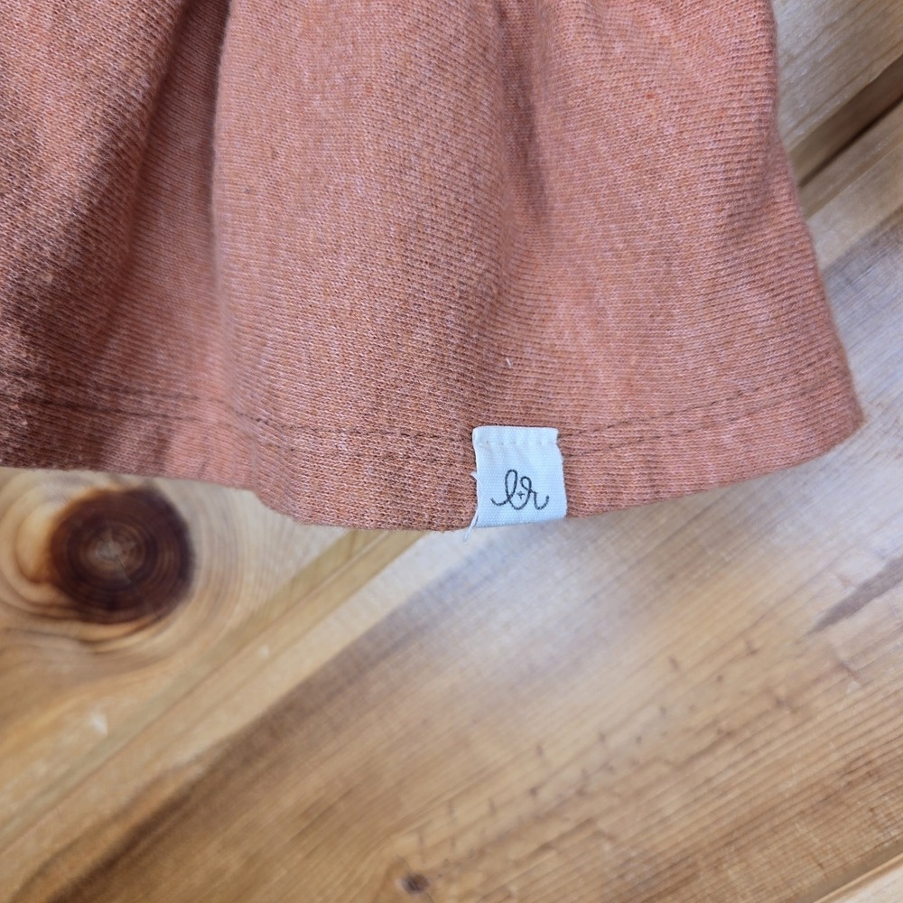 Lulu+roo‎ Hooded Peplum Sweatshirt 6-12 Months - Picture 3 of 6